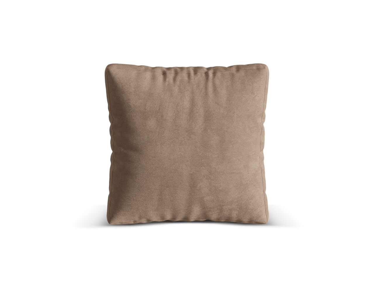 Perna decorativa, Martina-120, Micadoni Home, 55x55 cm, catifea, bej inchis - imagine 4